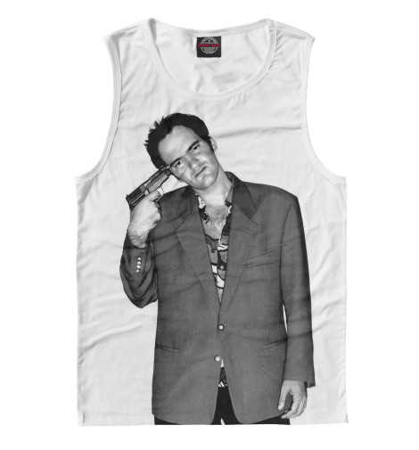 

Майки Print Bar, Белый, Квентин Тарантино