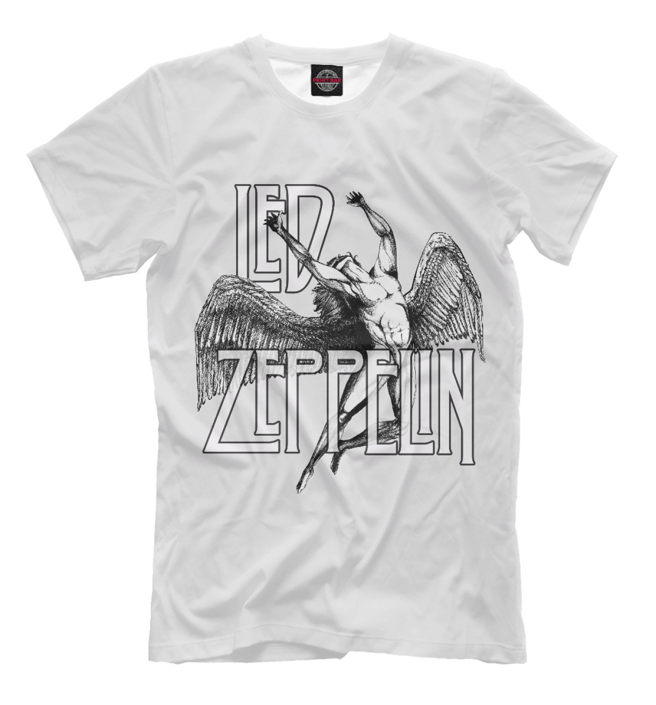 Мужская Футболка Led Zeppelin, артикул: MZK-131109-fut-2