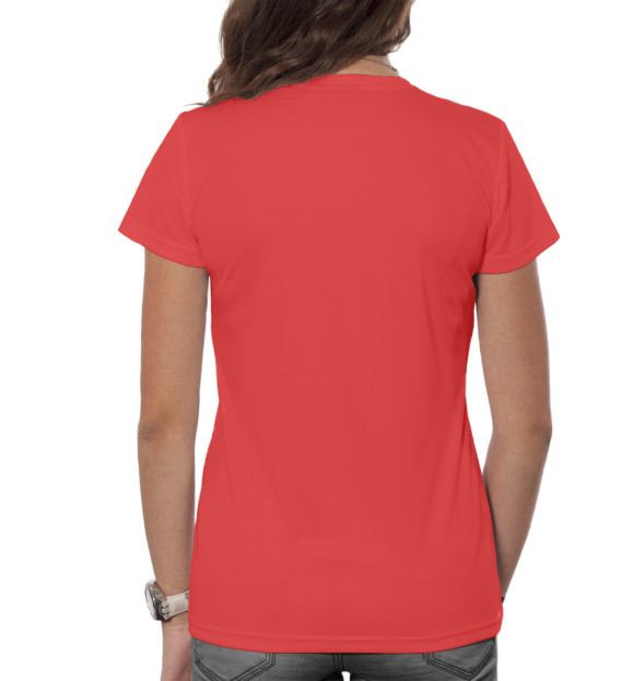 Женская футболка с изображением Рагнар Лодброк цвета Белый