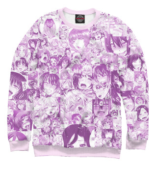 Женский свитшот So pink ahegao