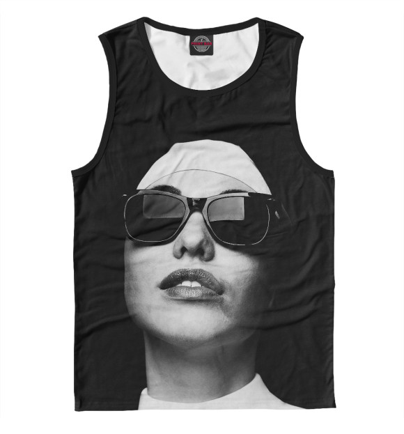 Майка для мальчика с изображением Nun цвета Белый