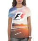 Женская футболка Формула-1