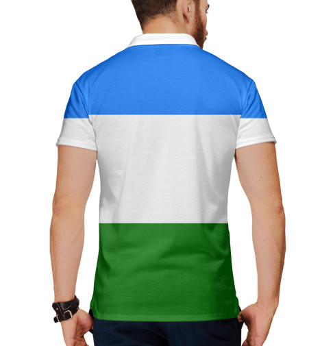 

Поло Print Bar, Белый, Башкортостан