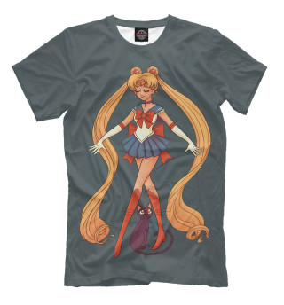 Мужская футболка Sailor Moon