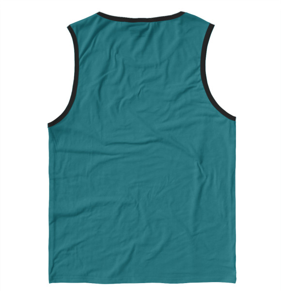 Майка для мальчика с притом Глаз Тигра цвета Белый Майка для мальчика с изображением Глаз Тигра цвета Белый