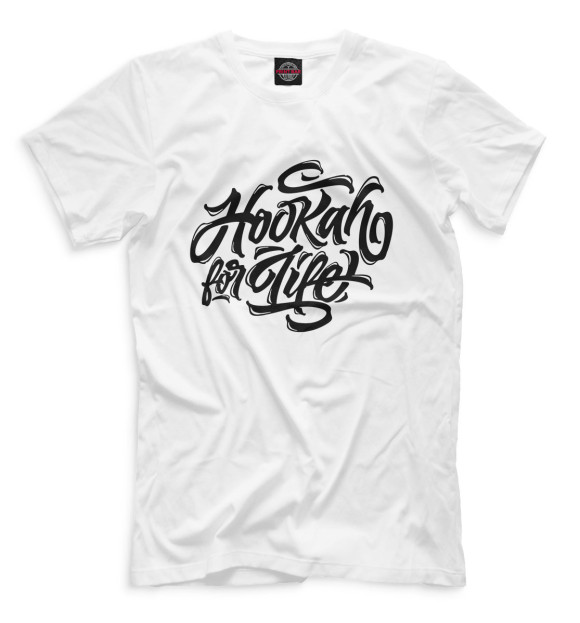 Футболка для мальчиков с изображением HOOKAH цвета Белый