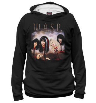 Мужское худи W.A.S.P. band