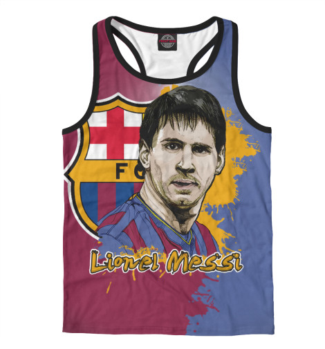 

Майки борцовки Print Bar, Белый, Лионель Месси