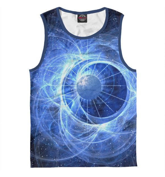 Майка для мальчика с изображением Энергия цвета Белый