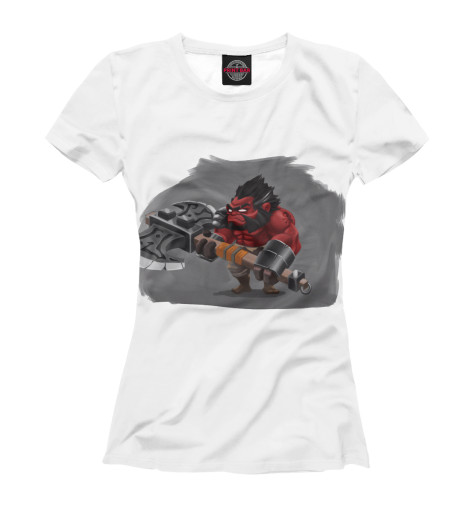 

Футболки Print Bar, Белый, Mogul Kahn the Axe