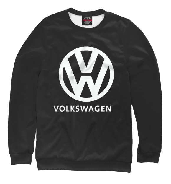 Свитшот для мальчиков с изображением Volkswagen цвета Белый