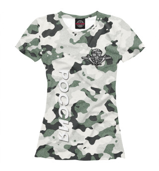 Женская футболка ВДВ Россия | Армия Россия