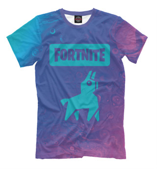 Мужская футболка Fortnite - Лама