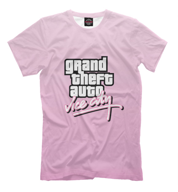 Футболка для мальчиков с изображением Grand Theft Auto | GTA цвета Белый