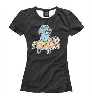 Gopher on a horse!