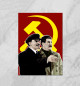 Плакат Ленин Сталин
