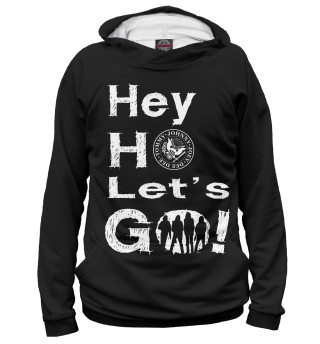 Худи для девочки Ramones He ho lets GO!