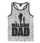 Мужская майка-борцовка Walking Dad
