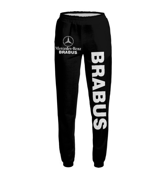 Женские спортивные штаны с изображением Ф1 - Mercedes цвета Белый