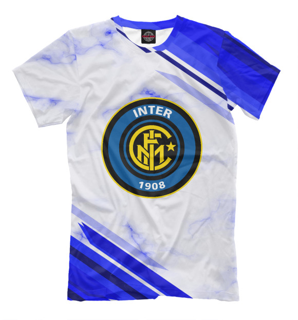 Футболка для мальчиков с изображением Inter 2018 цвета Молочно-белый