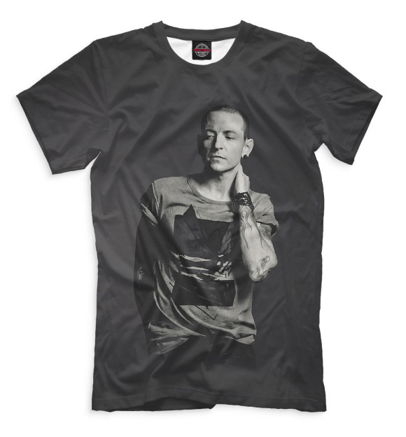 Футболка для мальчиков с изображением Linkin Park цвета Молочно-белый