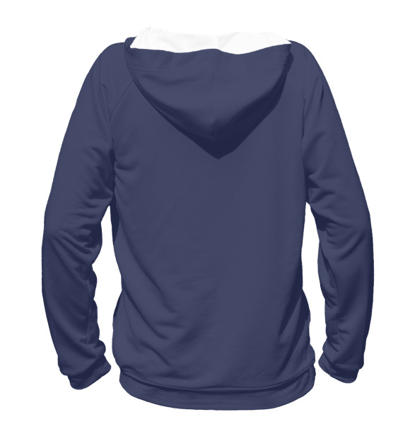 Мужское худи с изображением Sebs Jazz Club цвета Белый