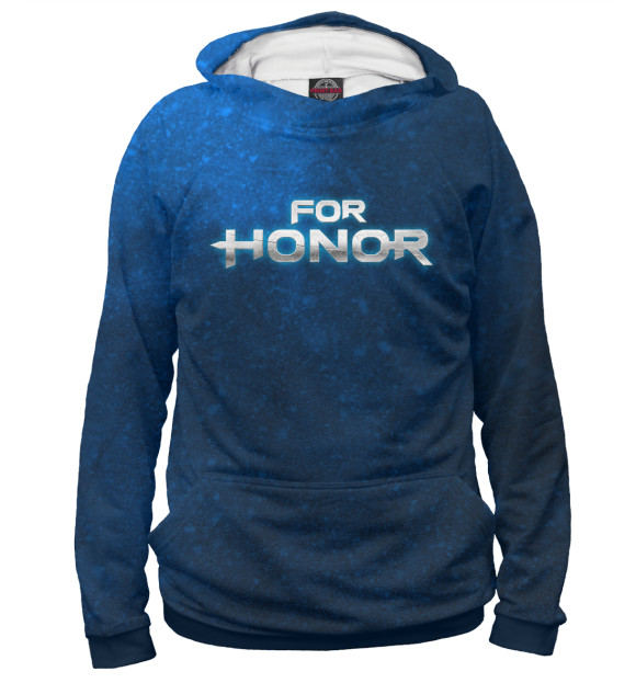 Женское худи с изображением For Honor цвета Белый