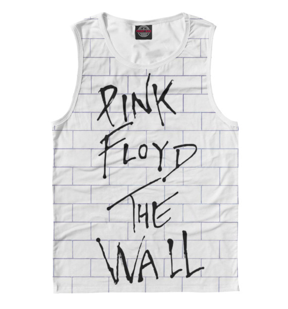 Мужская майка с изображением Pink Floyd цвета Белый