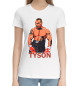 Женская хлопковая футболка Mike Tyson