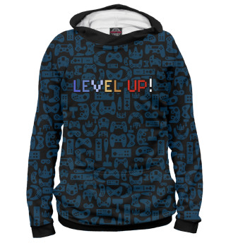 Худи для девочки Level up!