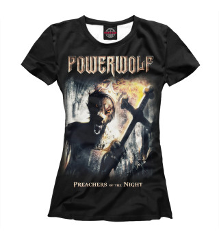 Женская футболка Powerwolf