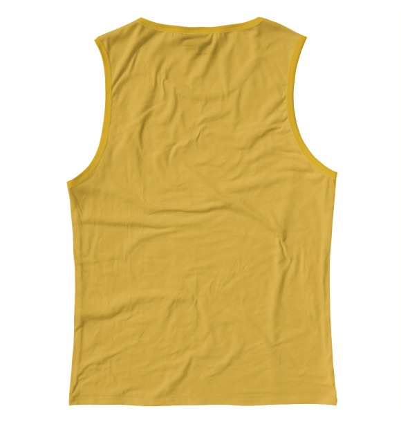 Женская майка с изображением Английский бульдог с сигарой цвета Белый