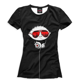 Женская футболка DJ Стьюи