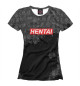 Женская футболка Hentai