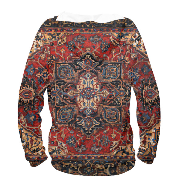 Женское худи с изображением Его Ворсейшество цвета Белый