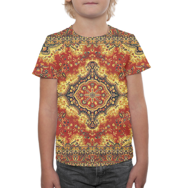 Футболка для мальчиков с изображением Эзотерика цвета Белый