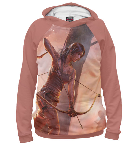 

Худи Print Bar, Белый, Tomb Raider