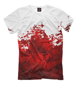 Мужская футболка Кровавые брызги