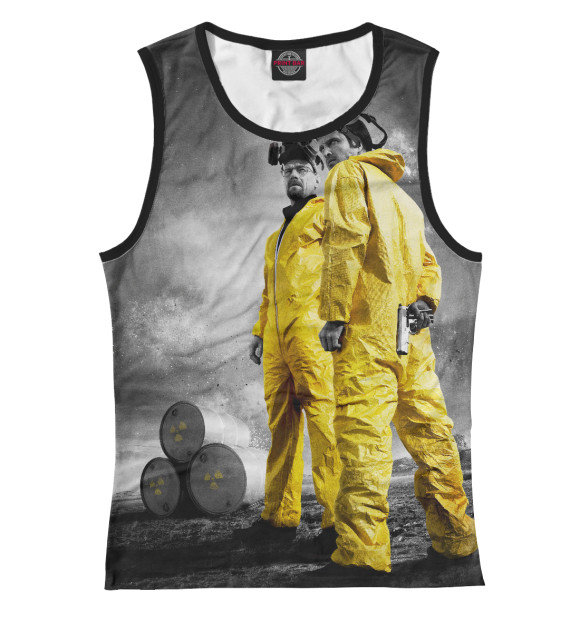Майка для девочки с изображением Breaking Bad цвета Белый