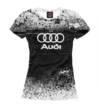 Женская футболка Audi sport