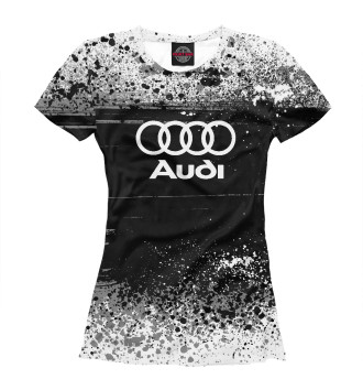 Женская Футболка Audi sport