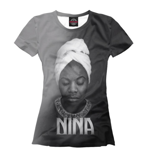 

Футболки Print Bar, Белый, Nina Simone