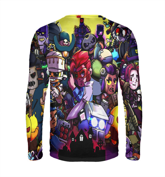 Мужской лонгслив с притом Ricochet цвета Белый Мужской лонгслив с изображением Ricochet цвета Белый