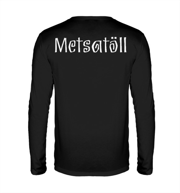 Мужской лонгслив с изображением Metsatoll цвета Белый