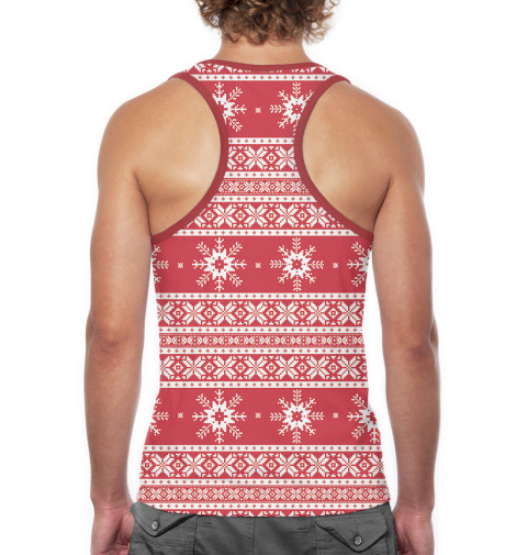 

Майки борцовки Print Bar, Белый, Путин Дед Мороз