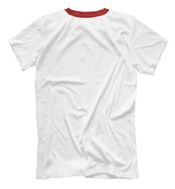 Мужская футболка с изображением Москва цвета Белый