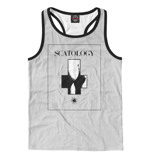 Майки борцовки Print Bar, Белый, Coil - Scatology