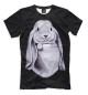 Мужская футболка Кролик