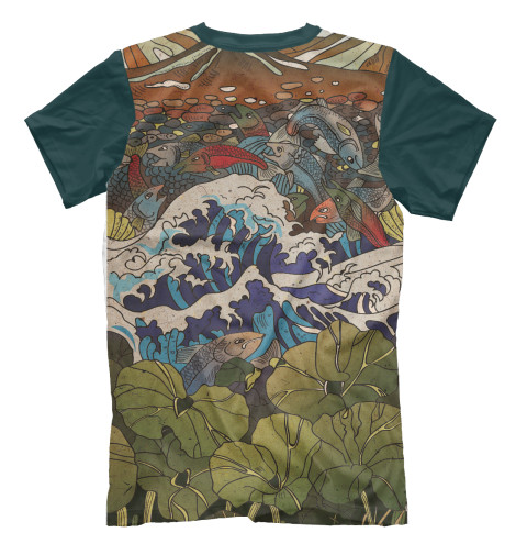 

Футболки Print Bar, Молочно-белый, Сахалин