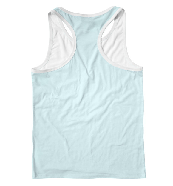 Мужская майка-борцовка с притом Chilly Willy цвета Белый Мужская майка-борцовка с изображением Chilly Willy цвета Белый